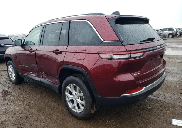 Jeep Grand Cherokee cena 124000 przebieg: 22852, rok produkcji 2022 z Szlichtyngowa małe 56
